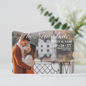 新しい日付写真延期案内 案内状 (スタンド正面)