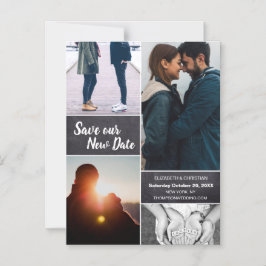 新しい日救付の写真の結婚変更 マグネット招待状