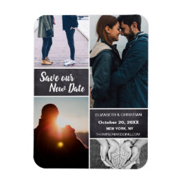 新しい日救付の写真の結婚変更 マグネット