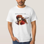 新しい日本製アニメのワイシャツ Tシャツ (正面)