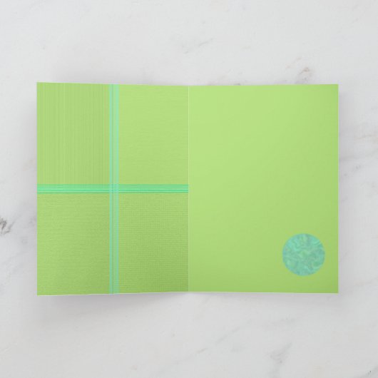 新しい日 カード (内部)