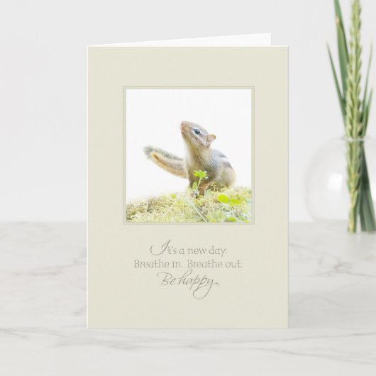 新しい日 シーズンカード (正面)