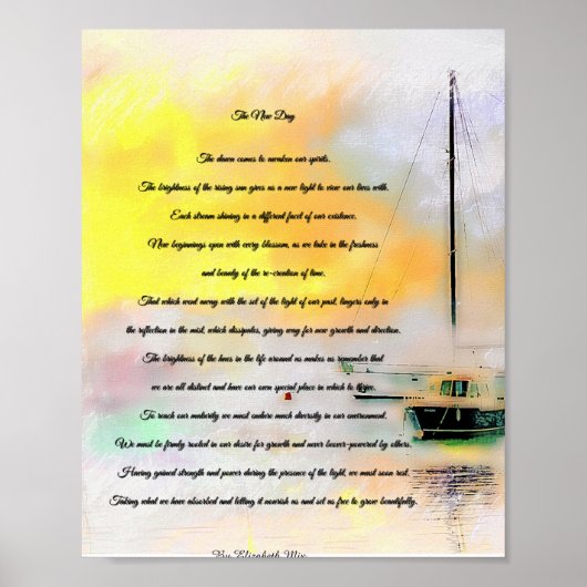 新しい日 ポスター (正面)