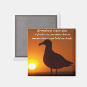 新しい日_ マグネット (正面/裏面)