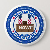 新しい早送りボタン 缶バッジ (正面)