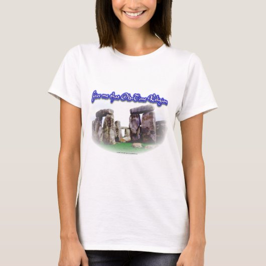 新しい昔の宗教 Tシャツ (正面)