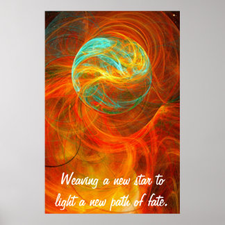 新しい星を織る – 09232008 ポスター