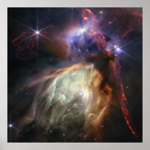 新しい星形成 Rho Ophiuchi JWST ポスター