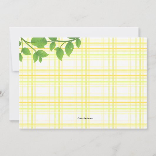 新しい春招待状 招待状 (裏面)