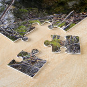 新しい春... ジグソーパズル (側面)