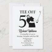 新しい時代のスタート！ 50歳の誕生日 招待状 (正面)