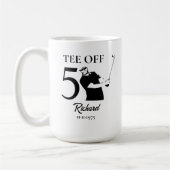 新しい時代の幕開け メンズ 50歳の誕生日 コーヒーマグカップ (左)
