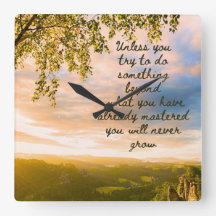 新しい時計を試す