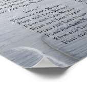 新しい最初の8ダンデリオン座席表 ポスター (角)