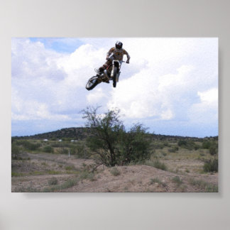 新しい最高のとdirtbike写真028 ポスター