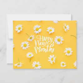 新しい月の幸せ ポストカード