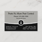 新しい有害生物防除駆除 名刺 (正面)