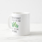 新しい未来のおばあちゃん祖母が発表 コーヒーマグカップ (正面左)