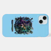 新しい未来的ロボットプレデター iPhoneケース (裏面横)