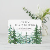 新しい松の木々の首が動く 招待状 (スタンド正面)