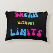 新しい枕を夢に見る アクセントクッション (裏面)