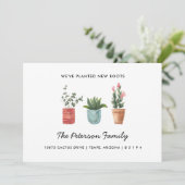 新しい根を動かす発表を植え付け 案内状 (スタンド正面)