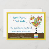 新しい根 案内状 (正面/裏面)