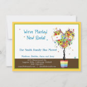 新しい根 案内状 (正面)