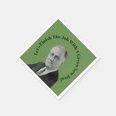 新しい案件に取り組む スタンダードカクテルナプキン (角)