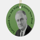 新しい案件に取り組む セラミックオーナメント (左)