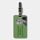 新しい案件に取り組む ラゲッジタグ (正面縦)