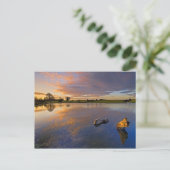 新しい森の中の新年の朝 シーズンポストカード (スタンド正面)