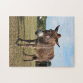 新しい森林ろばのジグソーパズル ジグソーパズル (横)