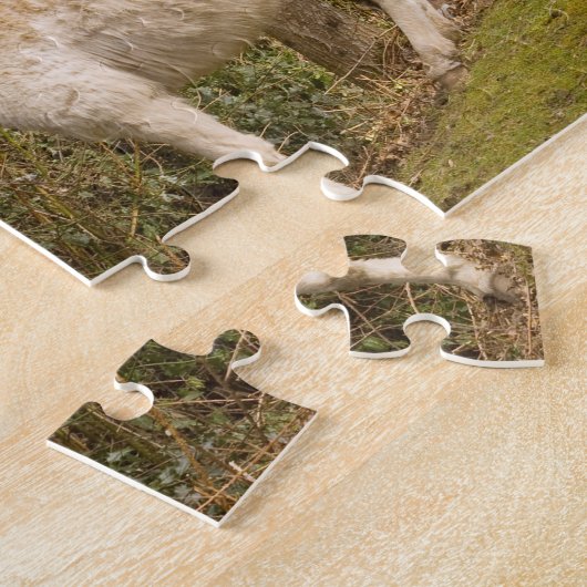 新しい森林子馬の歩き回る写真のジグソーパズル ジグソーパズル (側面)