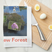新しい森林 キッチンタオル (四つ折り)