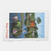 新しい森林 キッチンタオル (横)