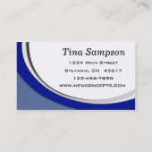 新しい概念、ITコンサルタント 名刺 (裏面)