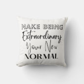 新しい正常な状態に異常を作る クッション (正面)