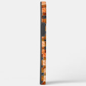 新しい正方形を形成する粗いオレンジ色のチェスの部分 Case-Mate iPhoneケース (裏面 / 右)