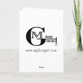 新しい母さん、おめでとう カード (裏面)