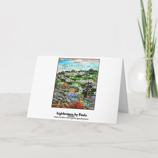 新しい母としてあなたのための私の母の日の願い カード (裏面)