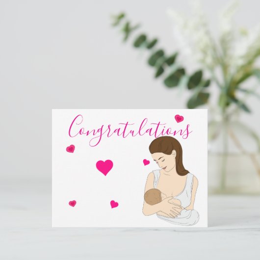 新しい母 ポストカード (スタンド正面)