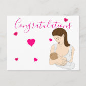 新しい母 ポストカード (正面)