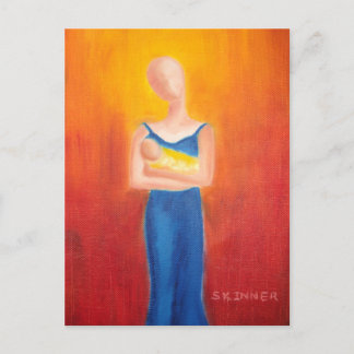 新しい母 ポストカード