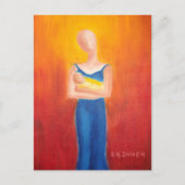 新しい母 ポストカード (正面)