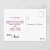 新しい母 ポストカード (裏面)