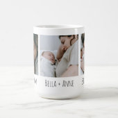 新しい母| 最初の母| 写真3枚 コーヒーマグカップ (中央)