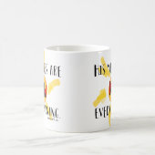 新しい毎朝 コーヒーマグカップ (中央)