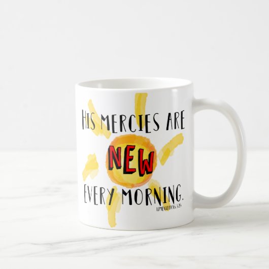 新しい毎朝 コーヒーマグカップ (右)