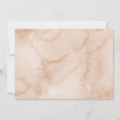 新しい氏および夫人|の原稿および結婚式の写真 サンキューカード (裏面)